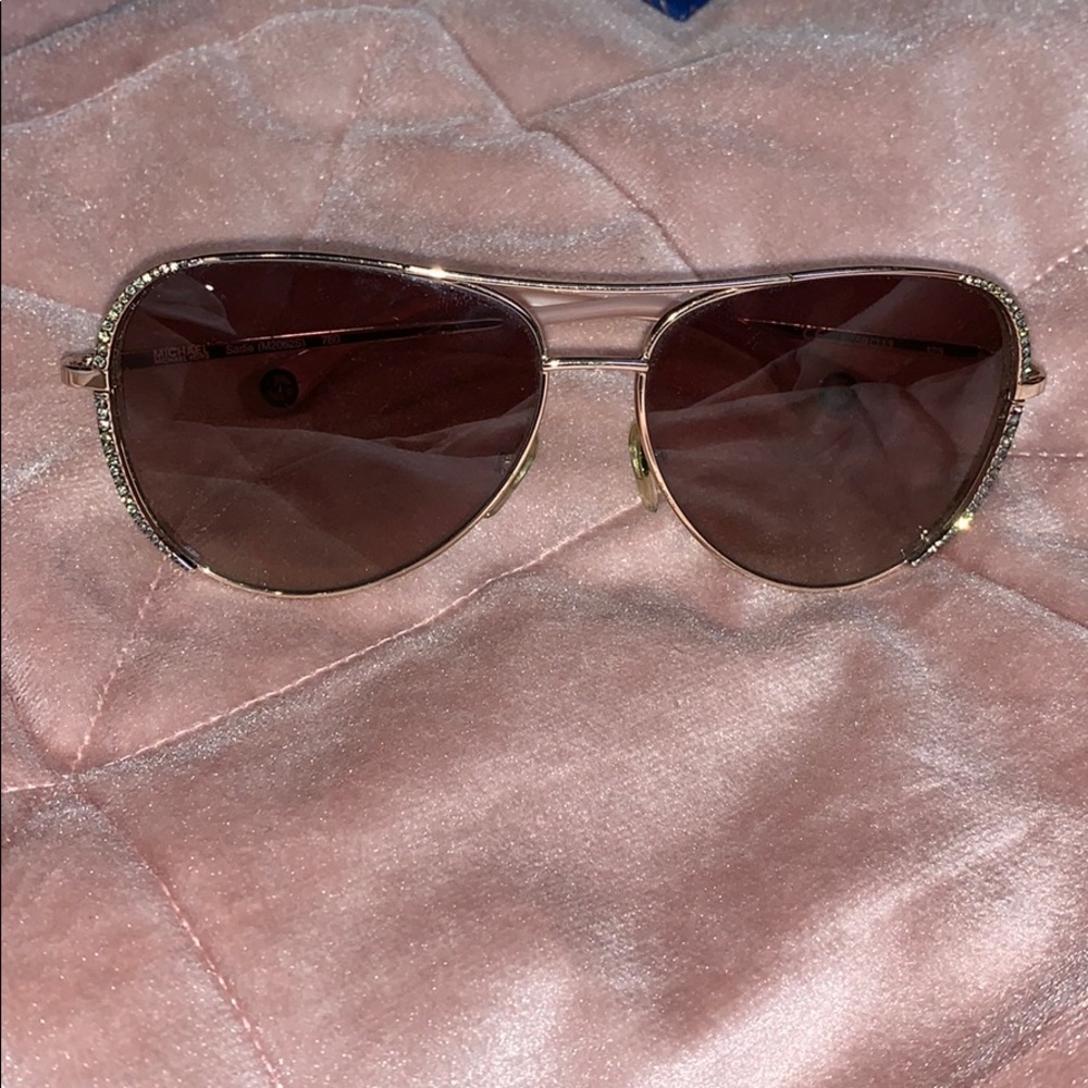 ONE HOUR SALE 🌟 Gold Michael Kors Sunglasses